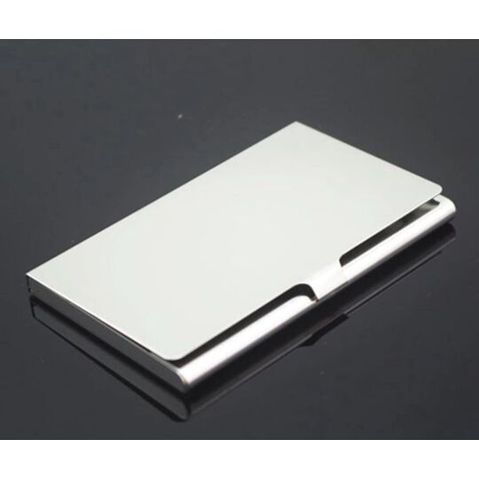 Визитница, золотистая П0406