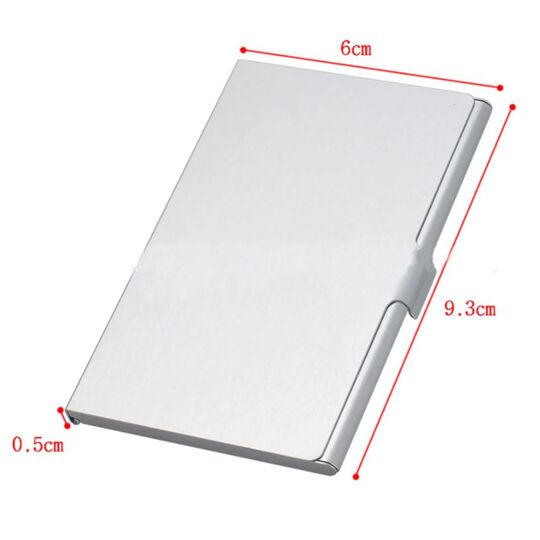 Визитница, золотистая П0406