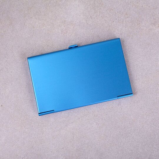 Візитниця, синя П0407 Візитниця, синя П0407