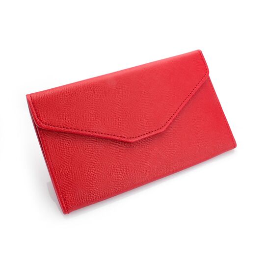 Жіночий гаманець, червоний П0410