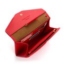 Женский кошелек, красный П0410