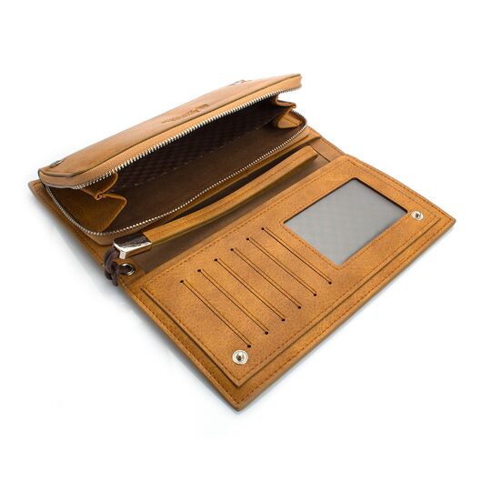 Жіночий гаманець, коричневий П0416