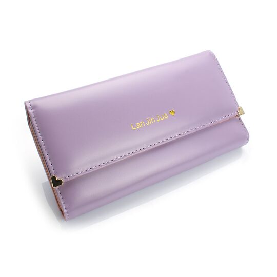 Жіночий гаманець, фіолетовий П0419