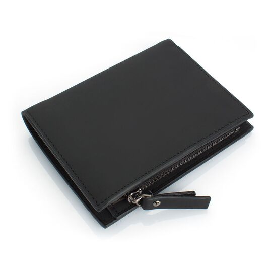 Чоловічий гаманець, чорний П0420 Чоловічий гаманець, чорний П0420