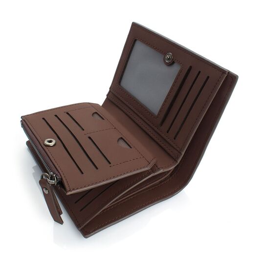 Чоловічий гаманець, коричневий П0421