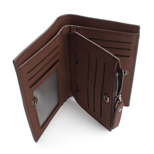 Чоловічий гаманець, коричневий П0421