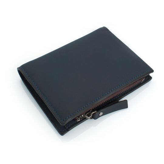 Чоловічий гаманець, синій П0422