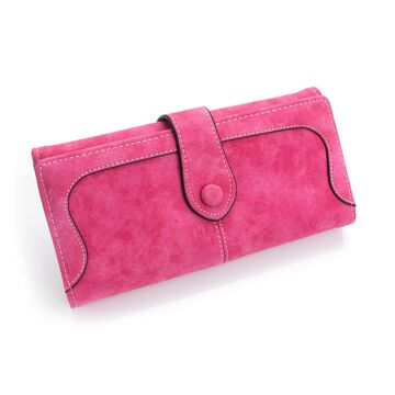 Женский кошелек, розовый П0425
