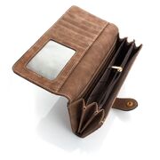 Жіночий гаманець, коричневий П0426