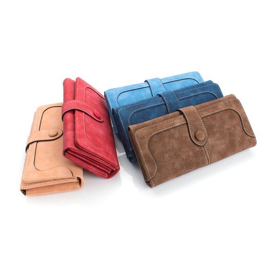 Жіночий гаманець, коричневий П0426