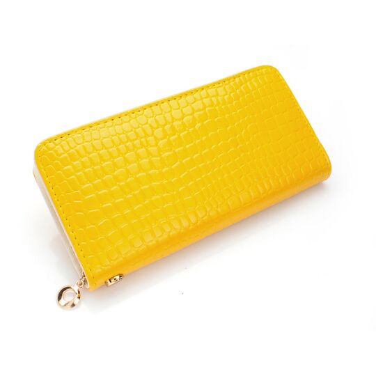 Жіночий гаманець, жовтий П0429