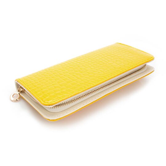 Женский кошелек, желтый П0429