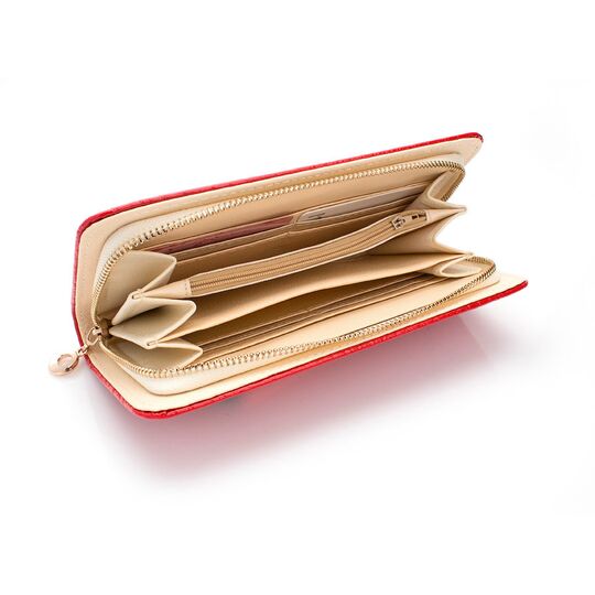 Жіночий гаманець, червоний П0431