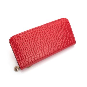 Жіночий гаманець, червоний П0431