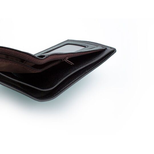 Чоловічий гаманець, чорний П0433