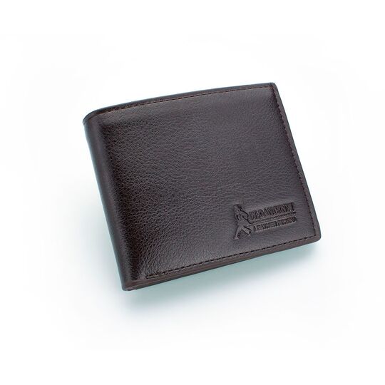 Чоловічий гаманець, коричневий П0434