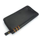 Чоловічий гаманець барсетка,чорний П0435