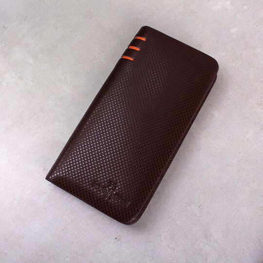 Чоловічий гаманець барсетка, коричневий П0436