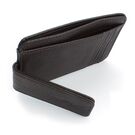 Затиск, гаманець, коричневий П0437