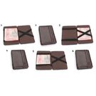 Зажим, кошелек, коричневый П0439 Зажим, кошелек, коричневый П0439