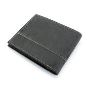 Чоловічий гаманець, чорний П0441