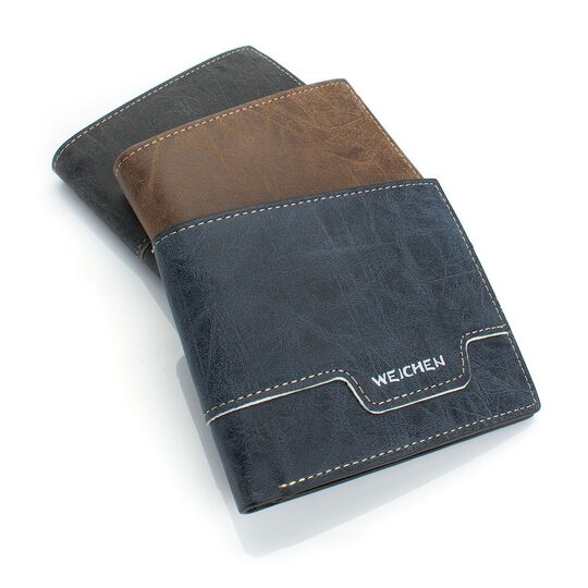 Чоловічий гаманець, коричневий П0442