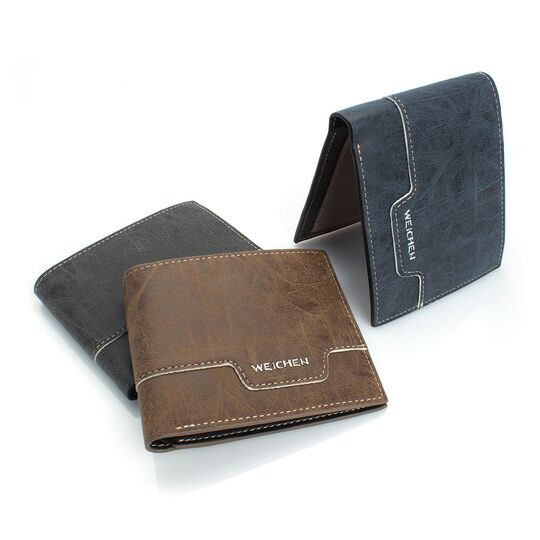 Чоловічий гаманець, коричневий П0442