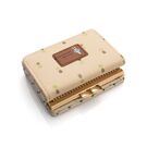 Женский кошелек, бежевый П0444