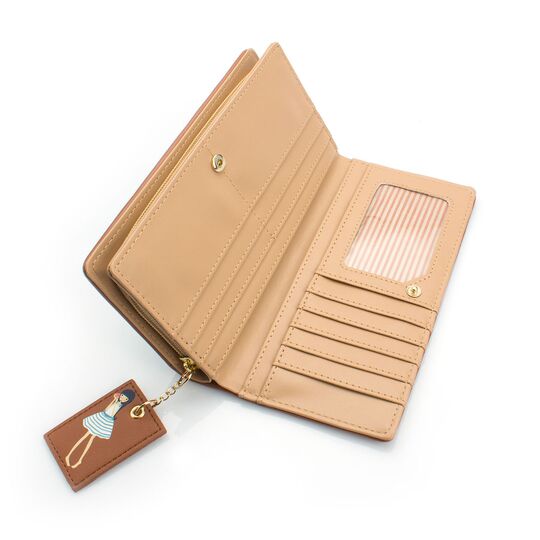 Жіночий гаманець, червоний П0445