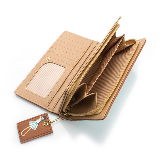 Женский кошелек, зеленый П0448