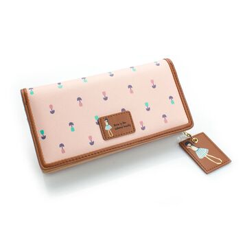 Жіночий гаманець, рожевий П0449