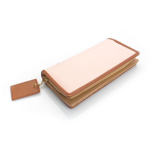 Женский кошелек, розовый П0449