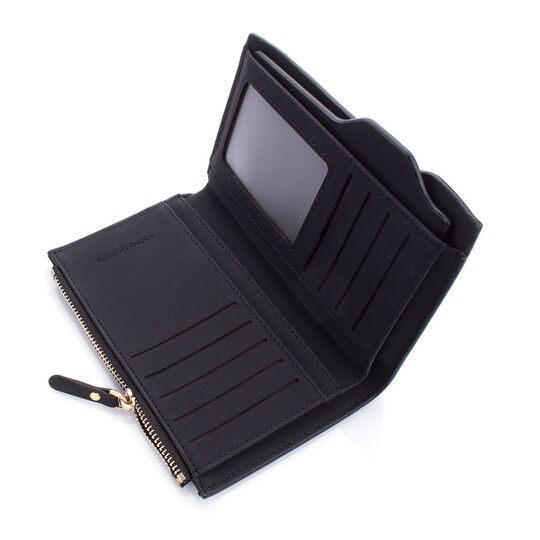 Чоловічий гаманець, чорний П0451 Чоловічий гаманець, чорний П0451