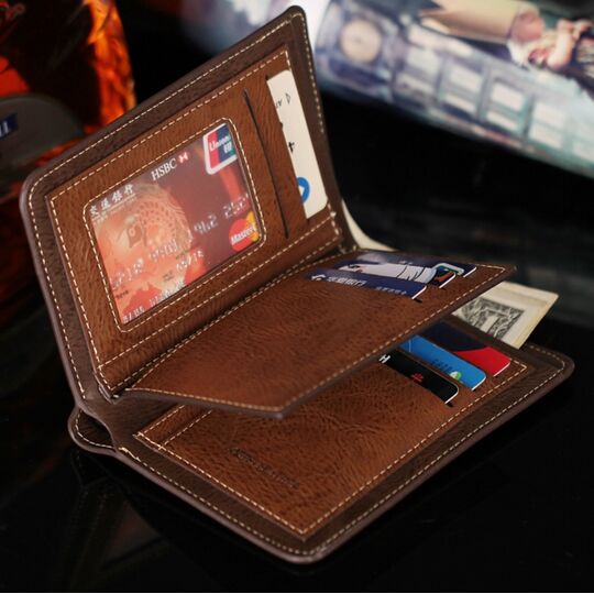 Мужской кошелек, коричневый П0453 Мужской кошелек, коричневый П0453