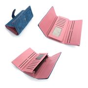 Жіночий гаманець, фіолетовий П0461