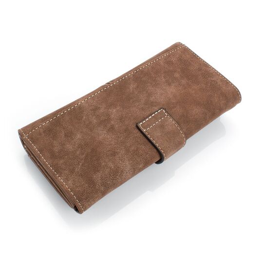 Жіночий гаманець, коричневий П0462