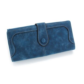 Жіночий гаманець, блакитний П0463