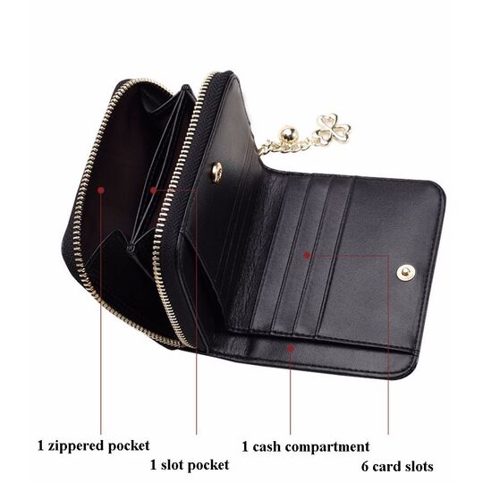 Женский кошелек, розовый П0466 Женский кошелек, розовый П0466