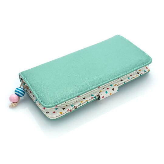 Женский кошелек, зеленый П0469