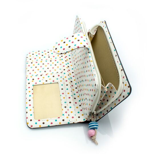 Женский кошелек, синий П0470