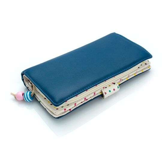 Женский кошелек, синий П0470