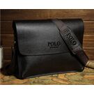Сумка мужская, портфель POLO, черная П0472 Сумка мужская, портфель POLO, черная П0472