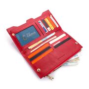 Жіночий гаманець, червоний П0475
