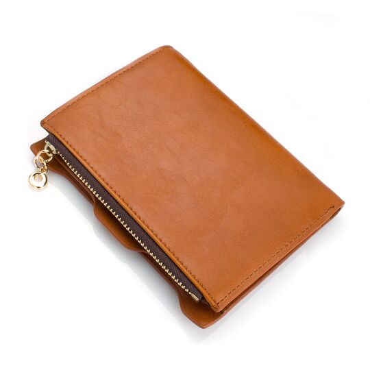 Женский кошелек, коричневый П0476