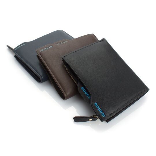 Мужской кошелек, коричневый П0482