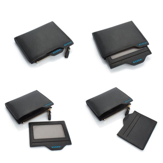 Мужской кошелек, коричневый П0482