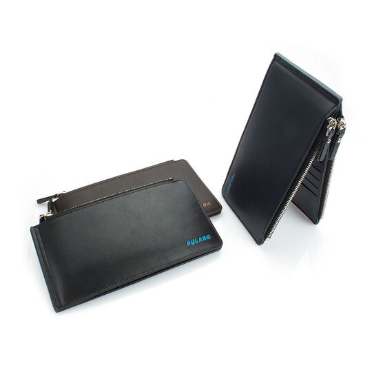 Чоловічий гаманець, коричневий П0486