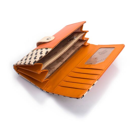 Жіночий гаманець, помаранчевий П0488