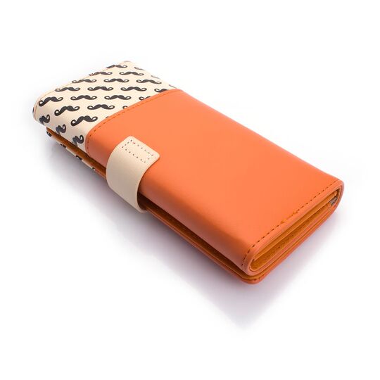 Жіночий гаманець, помаранчевий П0488