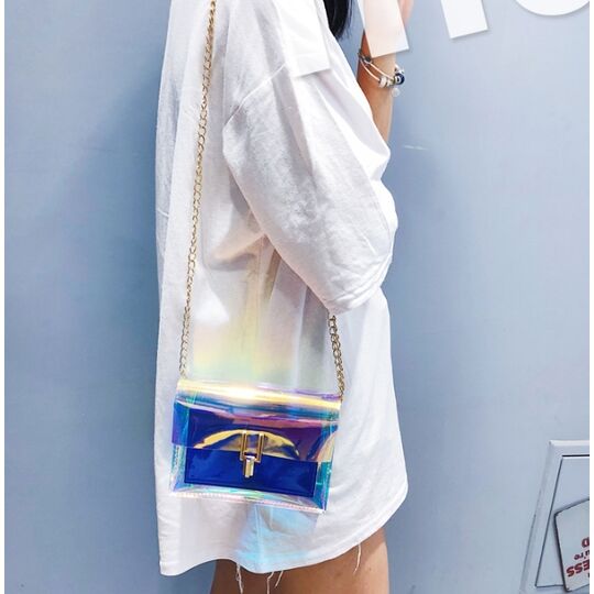 Женская сумка, прозрачная П0496